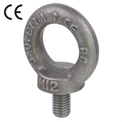 Ringschrauben DIN 580, Stahl, geschmiedet, mit CE-Kennzeichen, Produktphoto