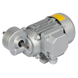 Schneckengetriebemotor MEK 45 Watt 230/400V 50Hz IE1 i=55:1 Abtriebsdrehzahl ca. 25 /min Md2=7,3Nm (Betriebsanleitung im Internet unter www.maedler.de im Bereich Downloads), Produktphoto