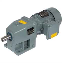 Stirnradgetriebemotor NR/I 0,12kW 230/400V 50Hz Bauform B3 n2 = 86 1/min Md2 = 13,30 Nm IE3 (Betriebsanleitung im Internet unter www.maedler.de im Bereich Downloads), Produktphoto