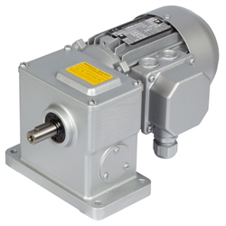 Schneckengetriebemotor RM 90 Watt 230/400V 50Hz IE1 i=50:1 Abtriebsdrehzahl ca. 28 /min Md2=18Nm (Betriebsanleitung im Internet unter www.maedler.de im Bereich Downloads), Produktphoto