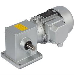 Schnecken-Stirnradgetriebemotor SRM 120 Watt 230/400V 50Hz IE2 i=375:1 Abtriebsdrehzahl ca. 7,5 /min zulässiges Md2=25Nm (Betriebsanleitung im Internet unter www.maedler.de im Bereich Downloads), Produktphoto