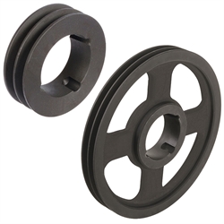 Keilriemenscheiben für Taper-Spannbuchsen, Profil B, SPB und XPB (17), 2-rillig, Produktphoto