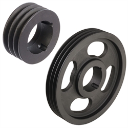 Keilriemenscheiben für Taper-Spannbuchsen, Profil B, SPB und XPB (17), 3-rillig, Produktphoto