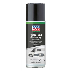 LIQUI MOLY Camping Pflege- und Gleitspray 200ml Verpackungseinheit = 6 Stück (Das aktuelle Sicherheitsdatenblatt finden Sie im Internet unter www.maedler.de in der Produktkategorie), Produktphoto