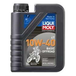 LIQUI MOLY Motorbike 4T 10W-40 Basic Offroad 4l Verpackungseinheit = 4 Stück (Das aktuelle Sicherheitsdatenblatt finden Sie im Internet unter www.maedler.de in der Produktkategorie), Produktphoto