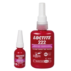 Loctite 222 Niedrigfeste Schraubensicherung Inhalt 50ml (Das aktuelle Sicherheitsdatenblatt finden Sie im Internet unter www.maedler.de im Bereich Downloads), Produktphoto