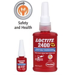 Loctite 2400 Mittelfeste Schraubensicherung Inhalt 5ml ================================================= Das aktuelle Sicherheitsdatenblatt, Stand 01.06.2015, finden Sie im Internet unter www.maedler.de im Bereich Downloads ================================================= , Produktphoto