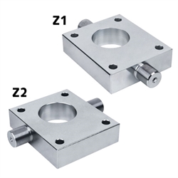 Schwenkplatte für Spindelhubgetriebe NPT und NPK Typ Z2 Baugröße 1 80x72 mm Zapfen an langer Seite, Produktphoto