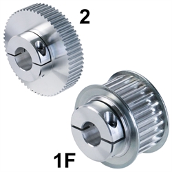 Zahnriemenrad mit Klemmnabe Profil T5 60 Zähne Bohrung 25H7 für Riemenbreite 10mm ALK32T5/60-0, Produktphoto