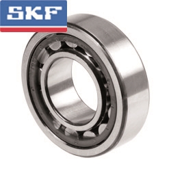 SKF Zylinderrollenlager NJ 204 ECP/C3 einreihig Innen-Ø 20mm Außen-Ø 47mm Breite 14mm Lagerluft C3, Produktphoto